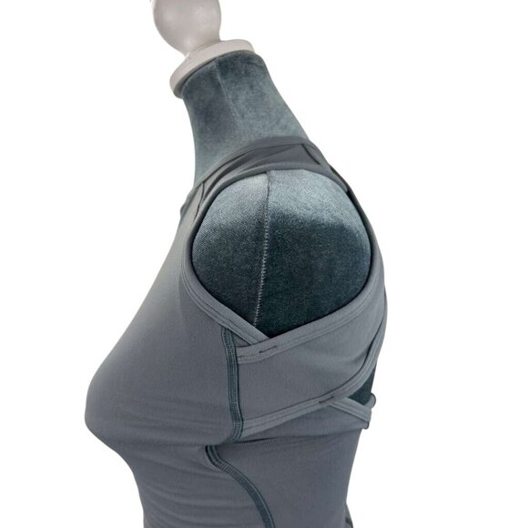 Lululemon Women's Size 2 Picnic Play Dress Steam Blue Sleeveless Mini - Picture 8 of 9